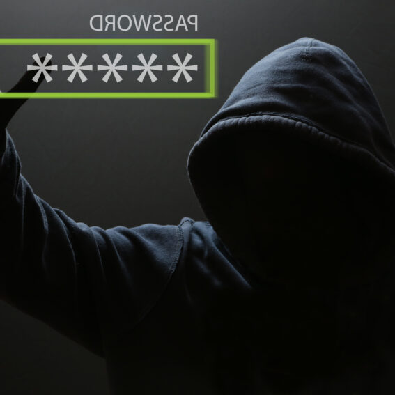 Password hacker image.